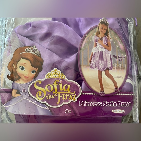 Disney | Costumes | Princess Sofia Dress Size 46 | Poshmark